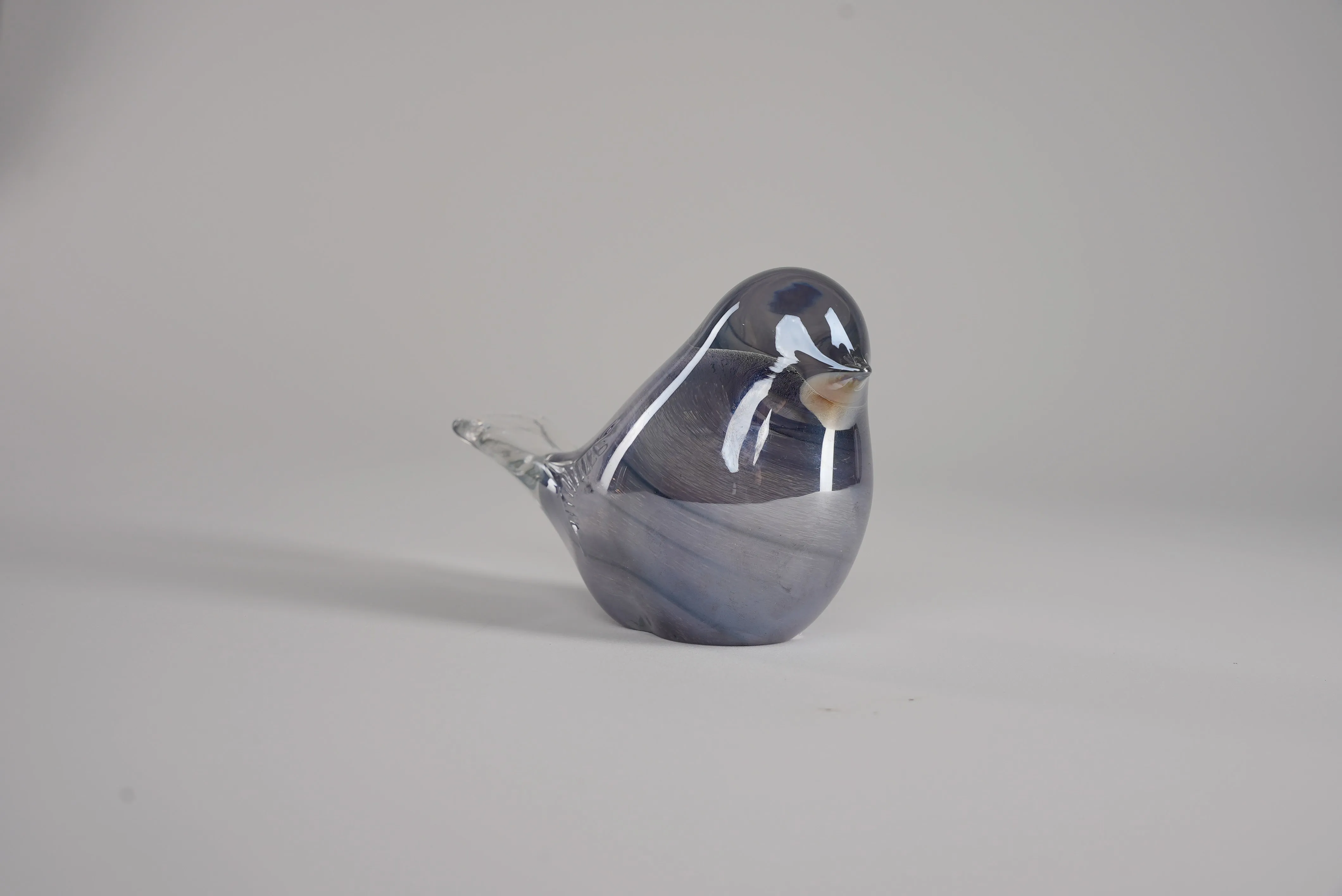 Purple Luster Glass Bird