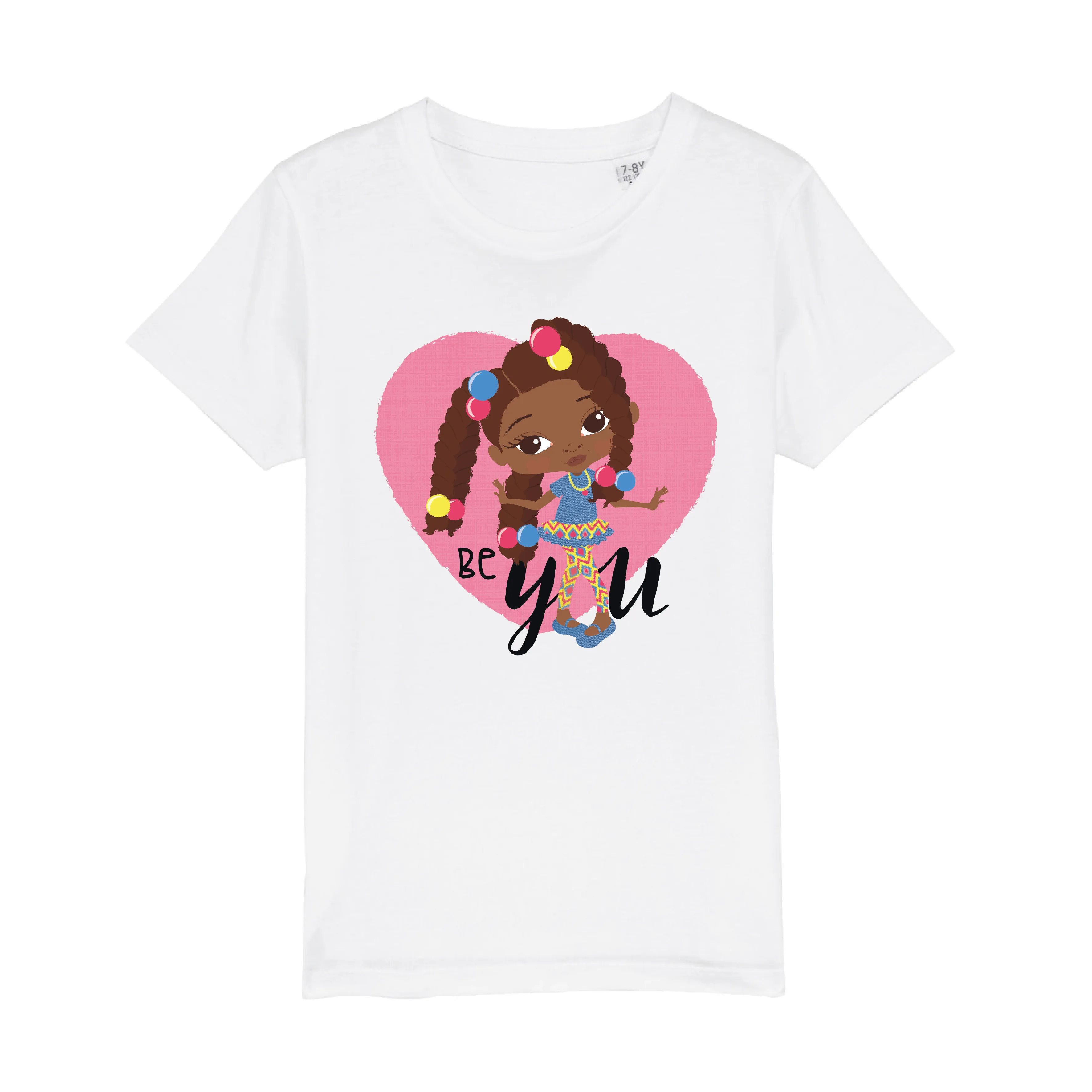 Reine - BE YOU Big Twist Girl - Girls T-shirt | Fefus Designs