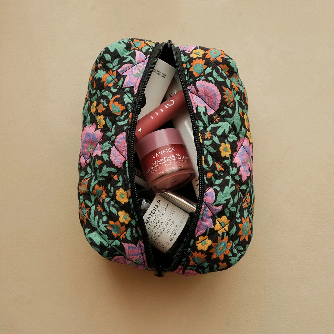 Renew Quilted Small Make Up Bag