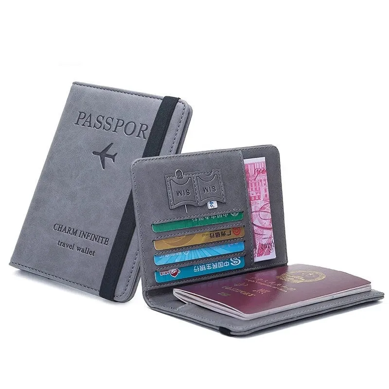 RFID Blocking Passport Cover Travel Passport Holder