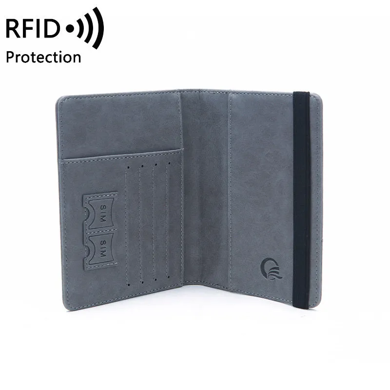 RFID Blocking Passport Cover Travel Passport Holder