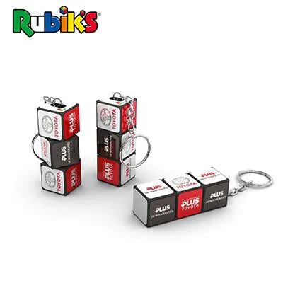 Rubik's Block Keychain