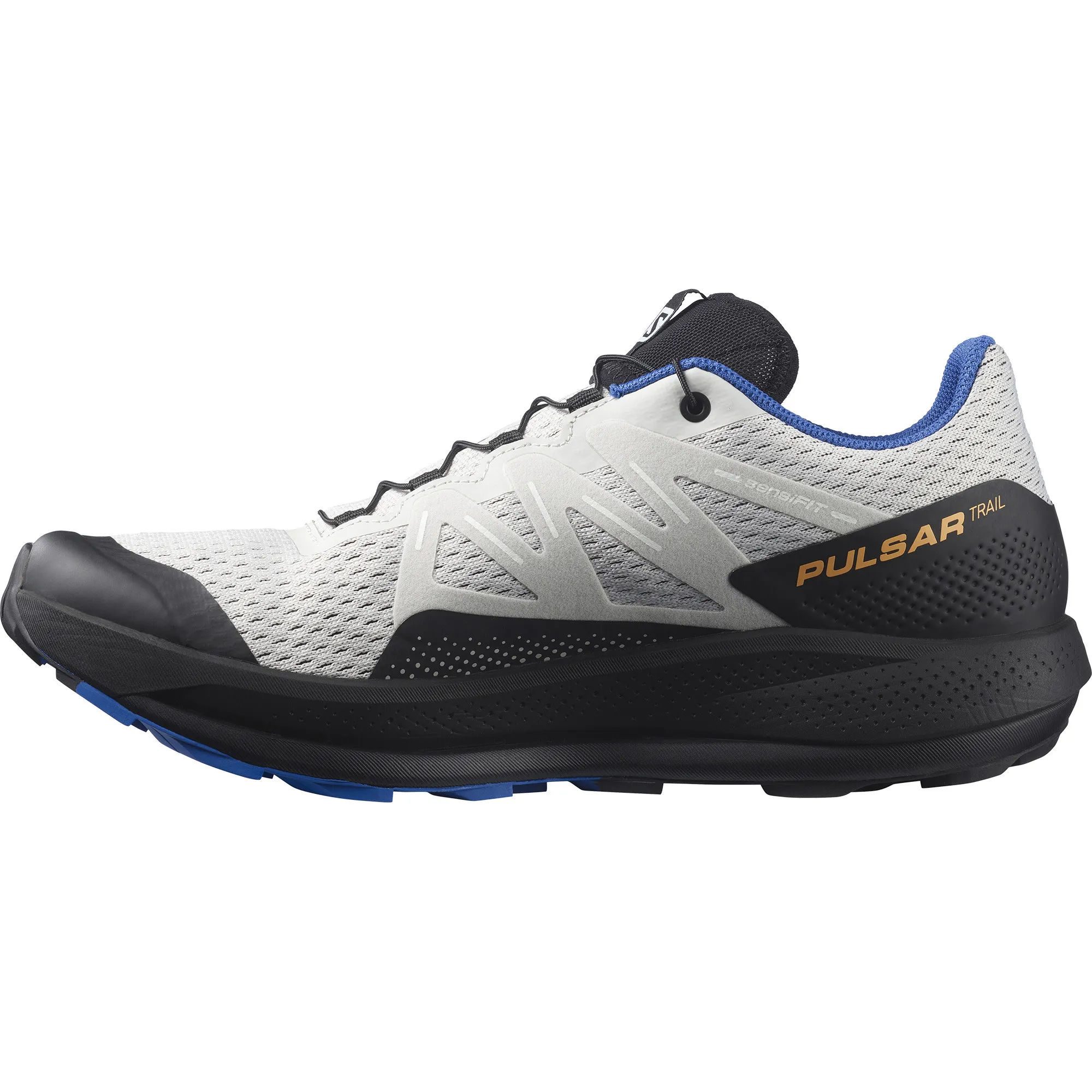 Salomon Men&#x27;s Pulsar Trail Lunar Rock/Black/Dazzling Blue | Buy Salomon Men&#x27;s Pulsar Trail Lunar Rock/Black/Dazzling Blue here | Outnorth