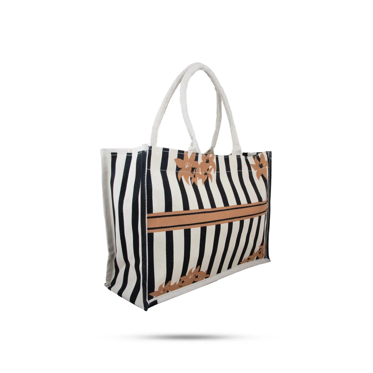 Shopping Bag - 12 x 16.5 Inches | Canvas Bag/ Handbag/ Tote Bag for Women/ Assorted Design & Colour