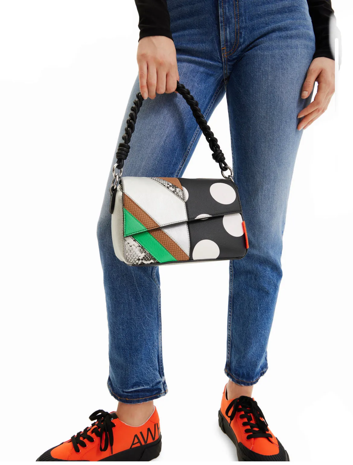 Small patchwork bag women Desigual