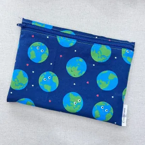 Smiling Earth XL Bag/Makeup Bag