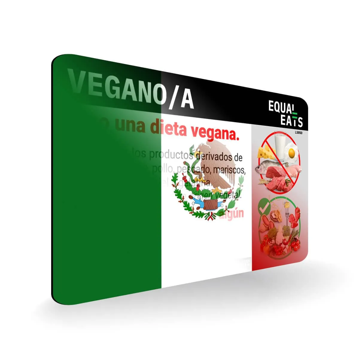 Spanish (Latin America) Vegan Card