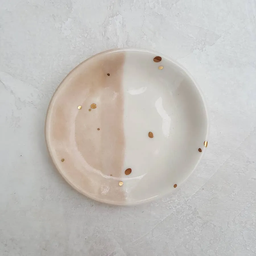 Speckled Glaze Ring Dish