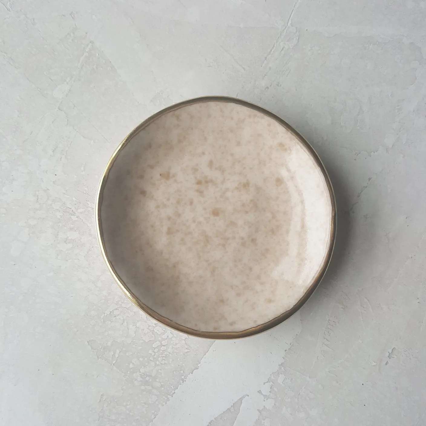 Speckled Glaze Ring Dish