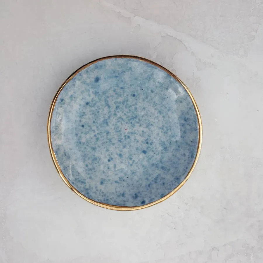 Speckled Glaze Ring Dish