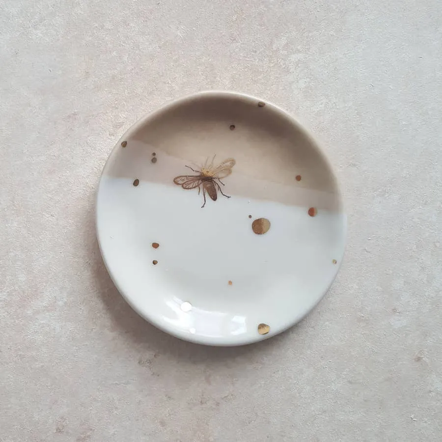 Speckled Glaze Ring Dish