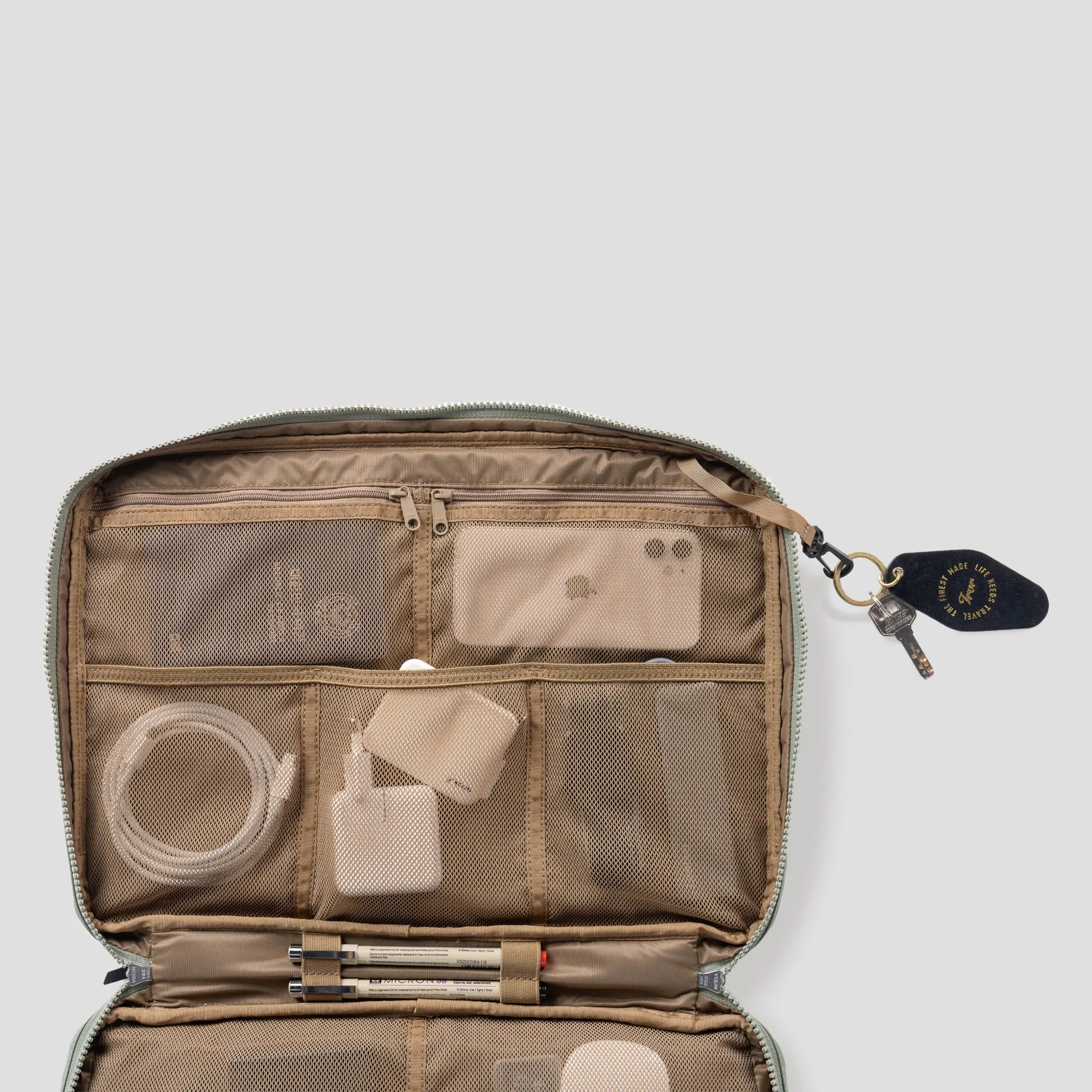 Staple Travel Commute Brief Bag Olive