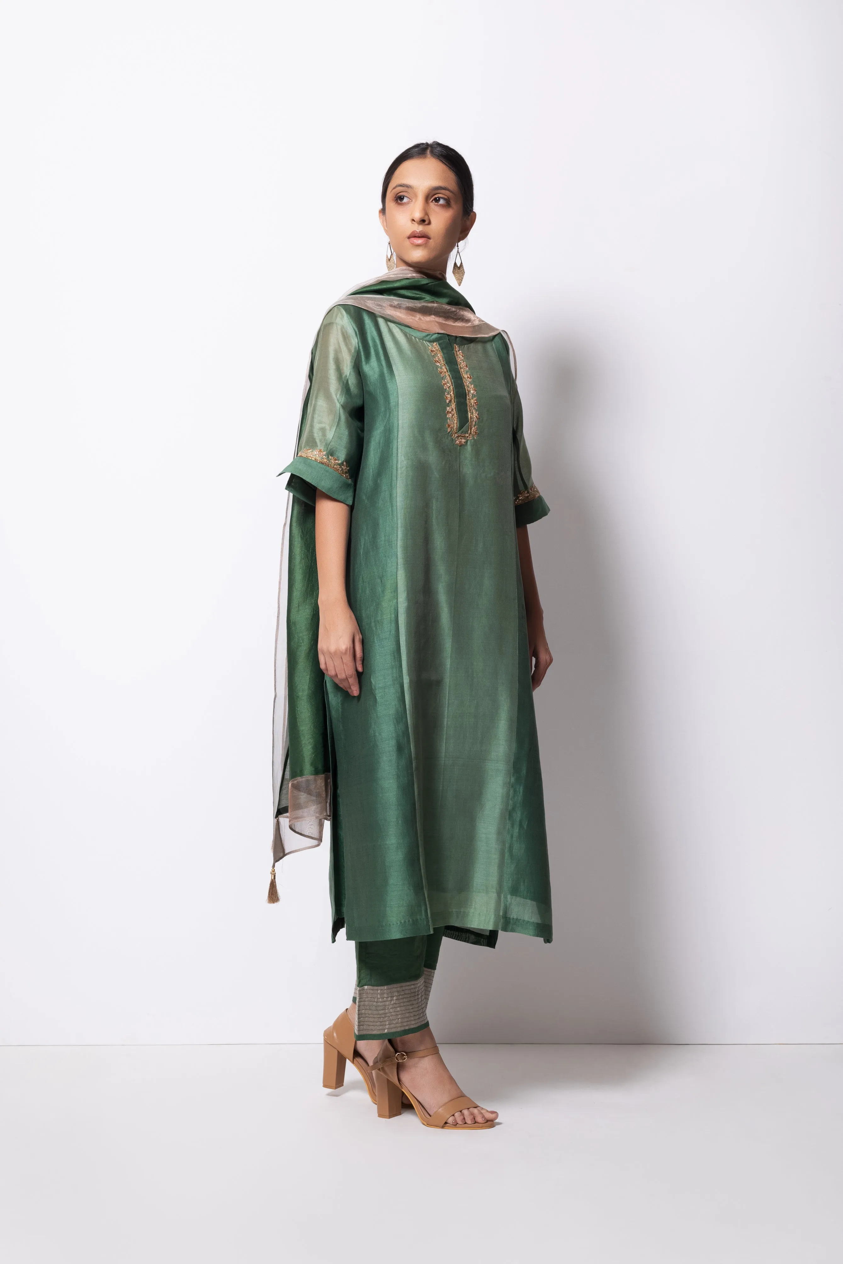 Straight Kurta Full Set