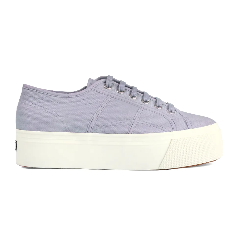 Superga 2790 Flatform Violet Light Full Avorio