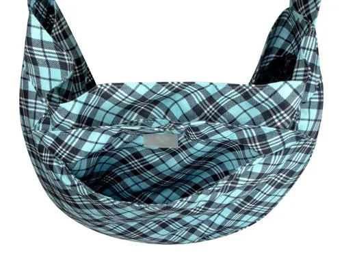 Susan Lanci Scotty Tiffi Plaid Cuddle Carrier