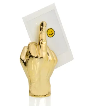 THE FINGER MAGNETIC PHOTOHOLDER GOLD