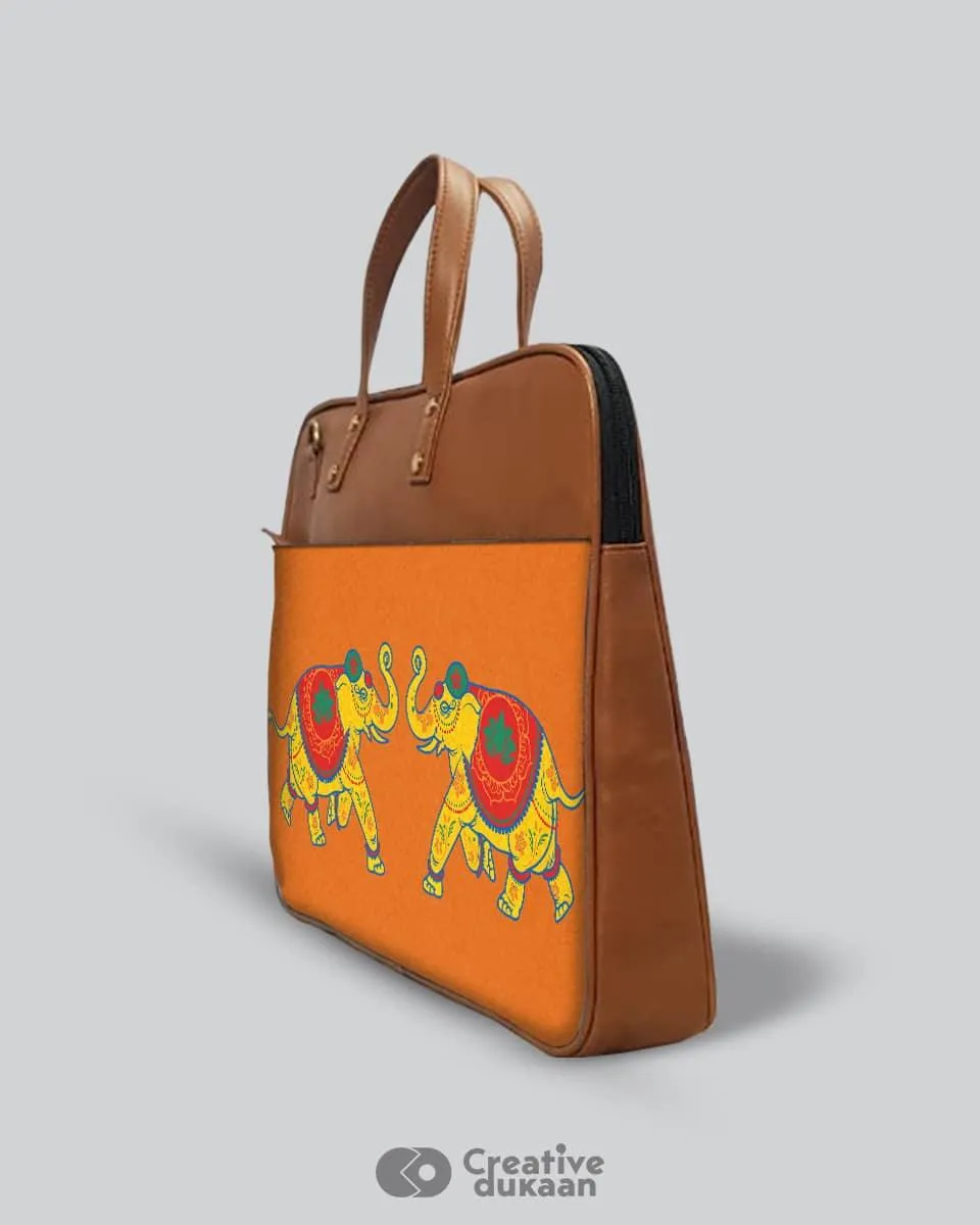 The Trunk Funk - The Vegan Leather Laptop Bag