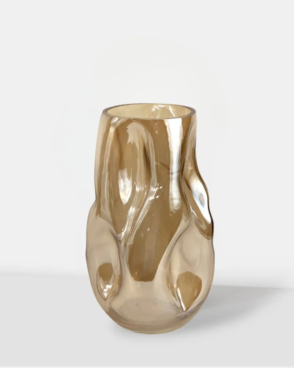 Toasty Luster Vase