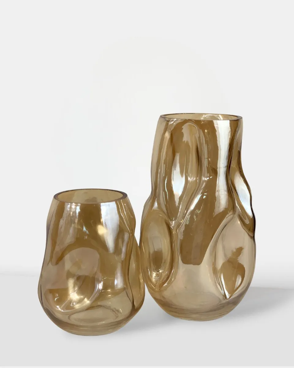 Toasty Luster Vase