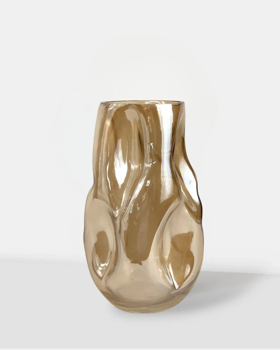 Toasty Luster Vase