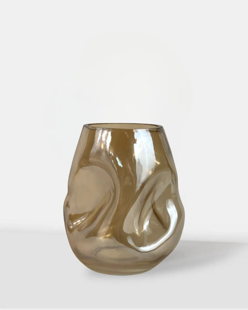 Toasty Luster Vase