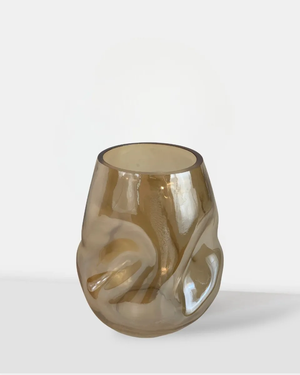 Toasty Luster Vase