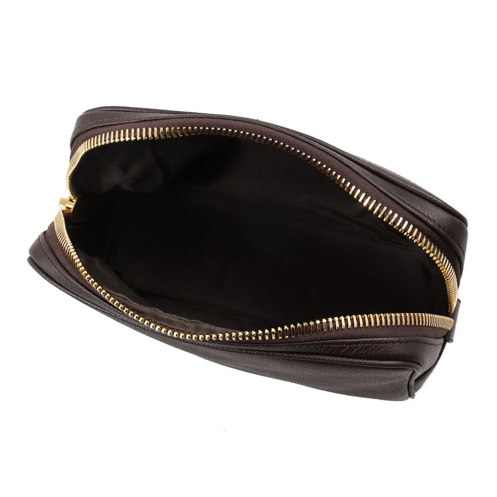 Tom Ford Single Zip Leather Toiletry Bag