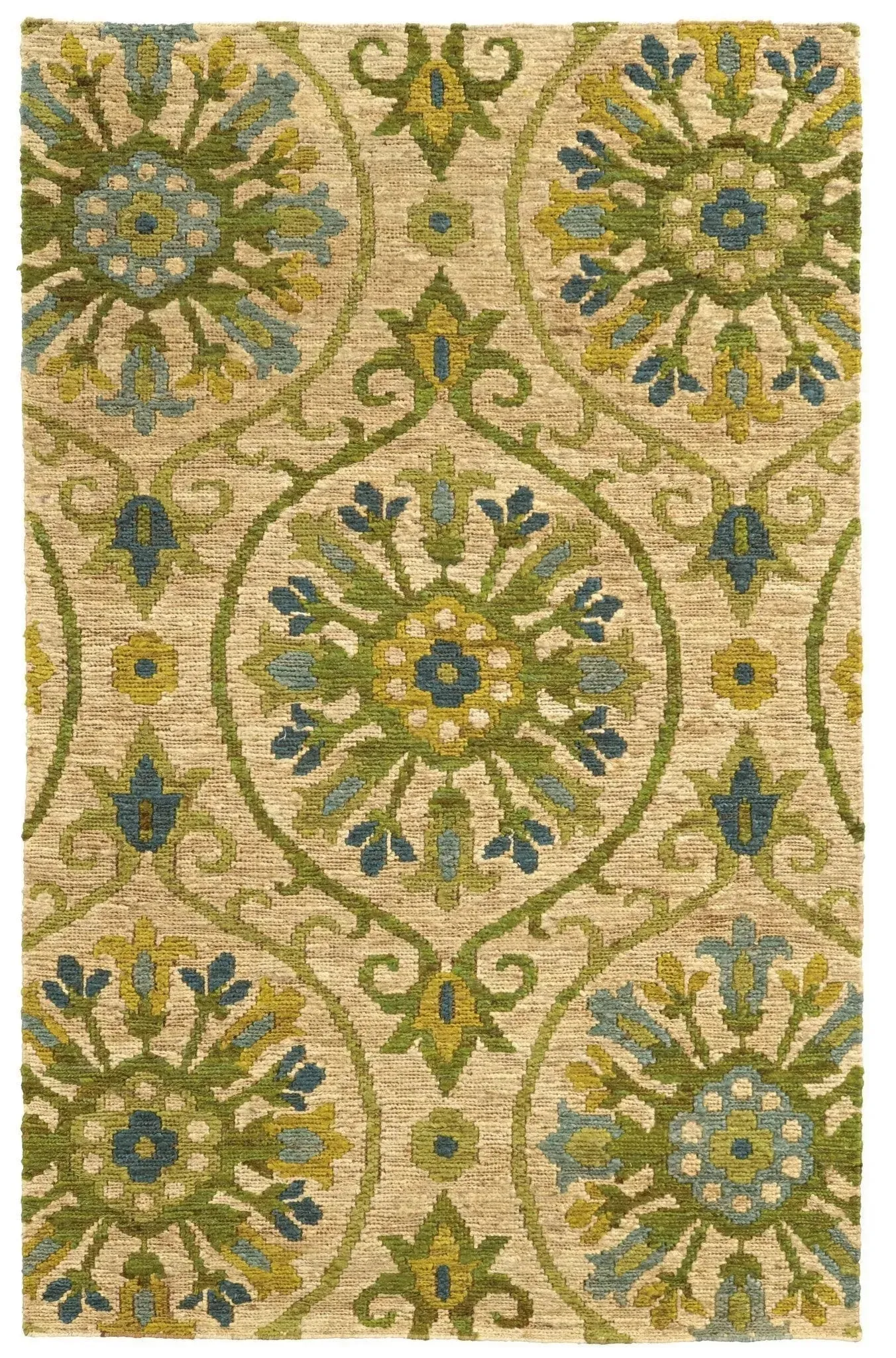 Tommy Bahama Valencia 57701 Beige / Green Rug