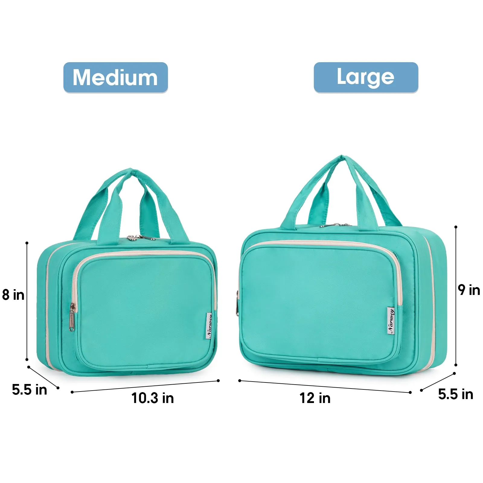 Travel Hanging Toiletry Bag Large/Medium Size