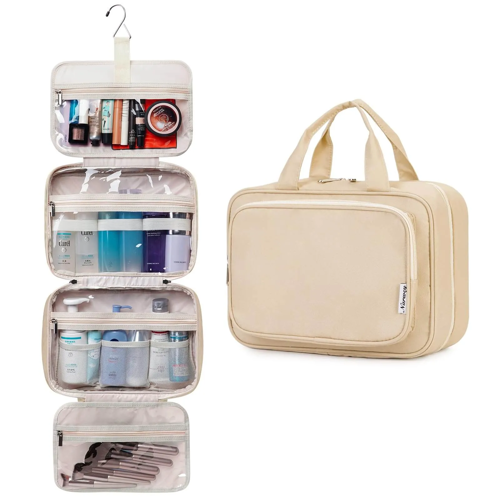 Travel Hanging Toiletry Bag Large/Medium Size