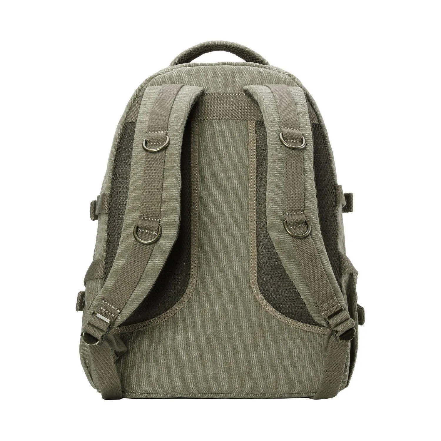 TRP0257 Troop London Classic Canvas Laptop Backpack - Large