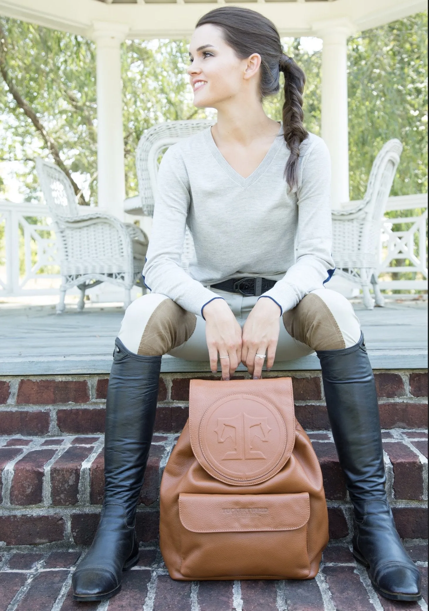 Tucker Tweed Brandywine Backpack: Dressage