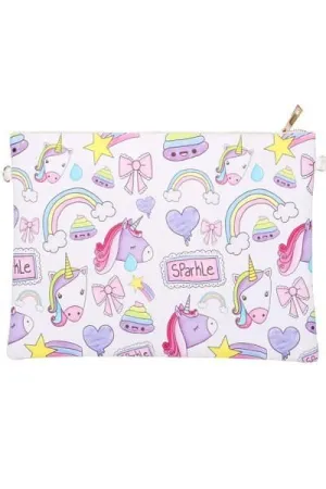 Unicorn And Rainbows - Makeup Bag