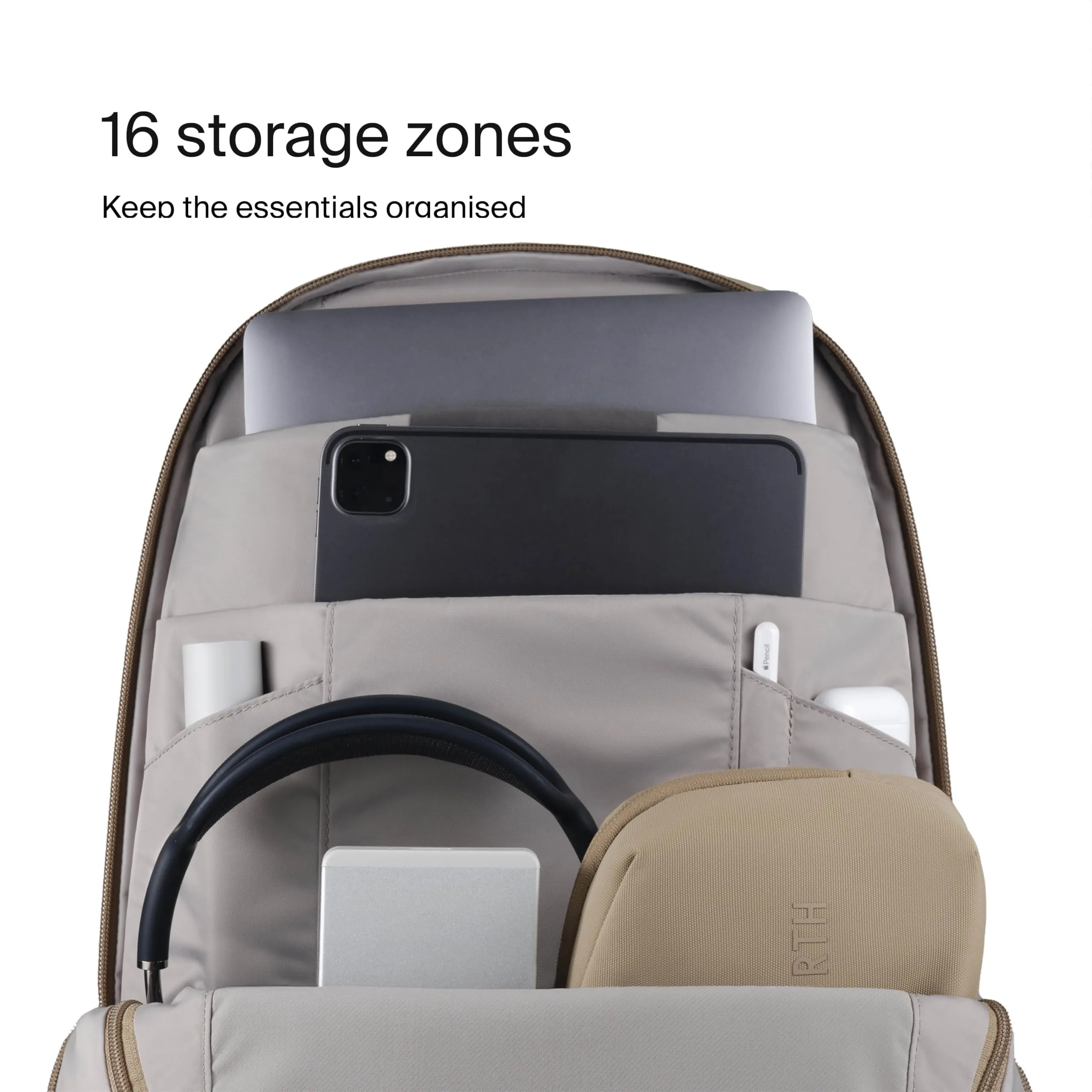 Urth Arkose 20L Backpack   Camera Insert (Beige)