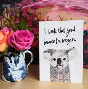 Vegan Koala Card