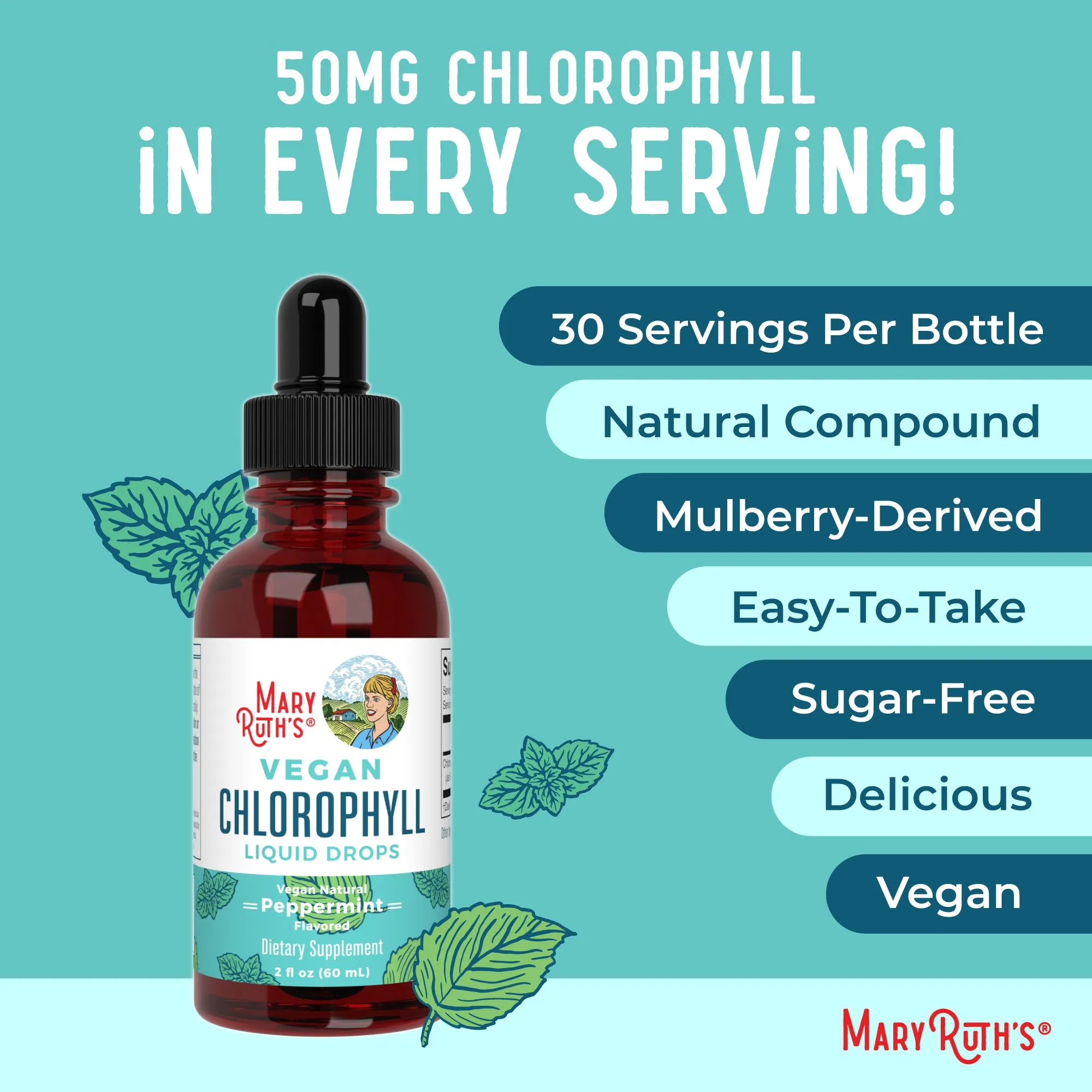 Vegan Liquid Chlorophyll Drops