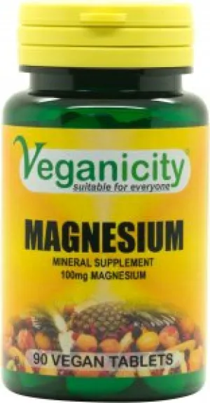 Vegan Magnesium 100mg Tablets