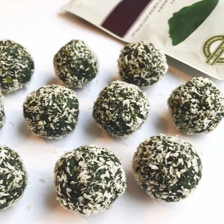 Vegan Spirulina Protein Balls