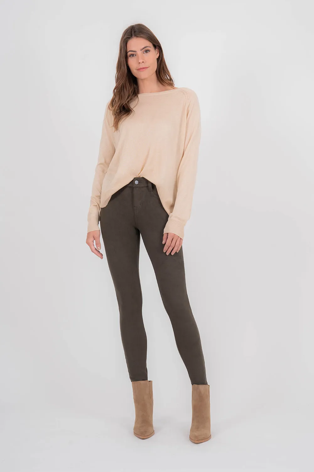 Vegan Suede Ultra Skinny