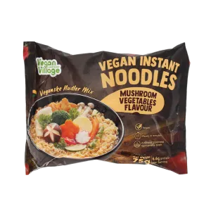 VEGAN VILLAGE Vegan Instant Noodles Vegetable & Mushroom Flavour 70g