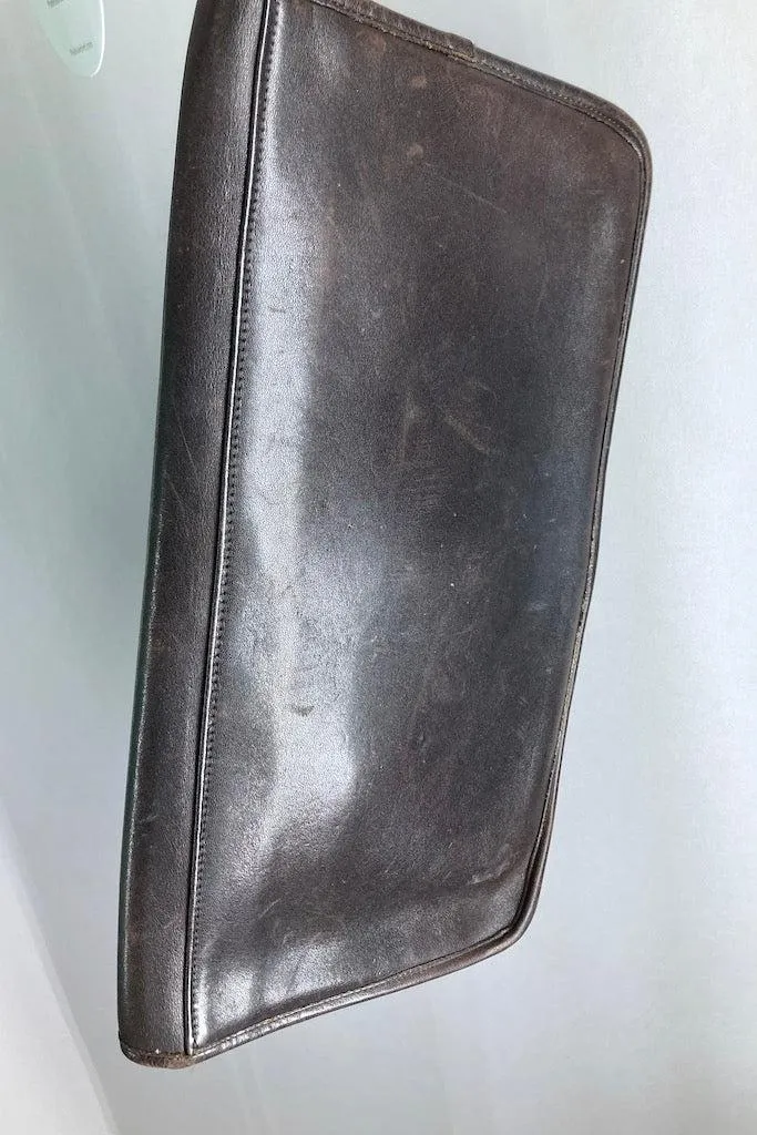 Vintage Coach Portfolio Clutch Bag