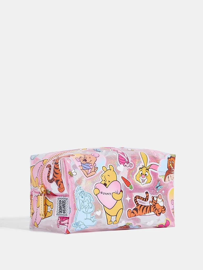 Winnie the Pooh Cute Sticker Makeup Bag