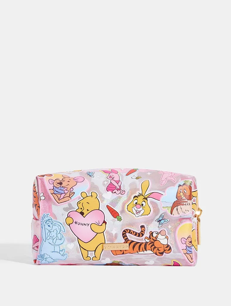 Winnie the Pooh Cute Sticker Makeup Bag