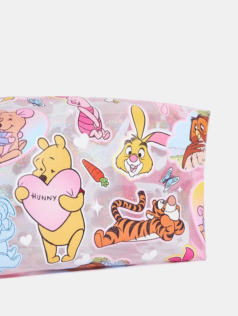 Winnie the Pooh Cute Sticker Makeup Bag