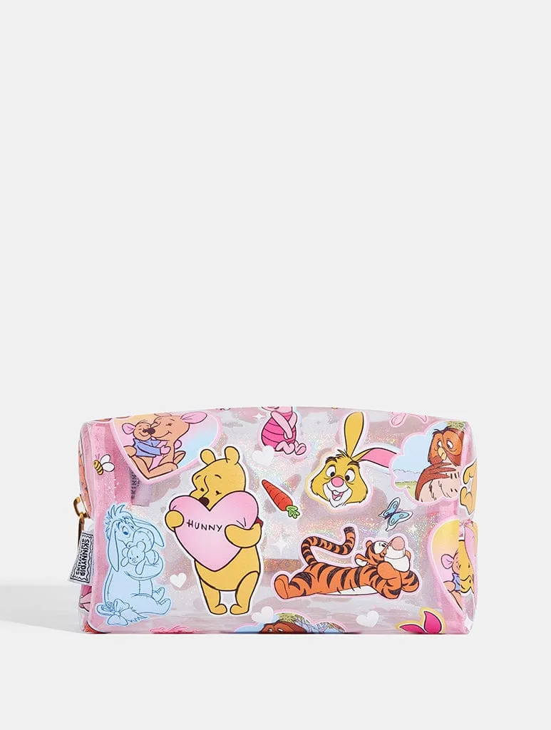 Winnie the Pooh Cute Sticker Makeup Bag