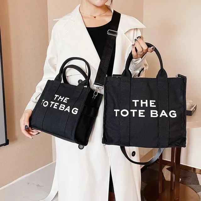 Women Tote Bag Casual Canvas Large Capacity Women Handbags S4998614