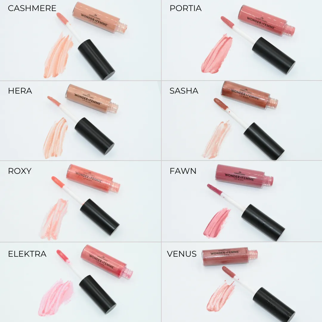 Wonder Femme Lip Gloss Complete Set