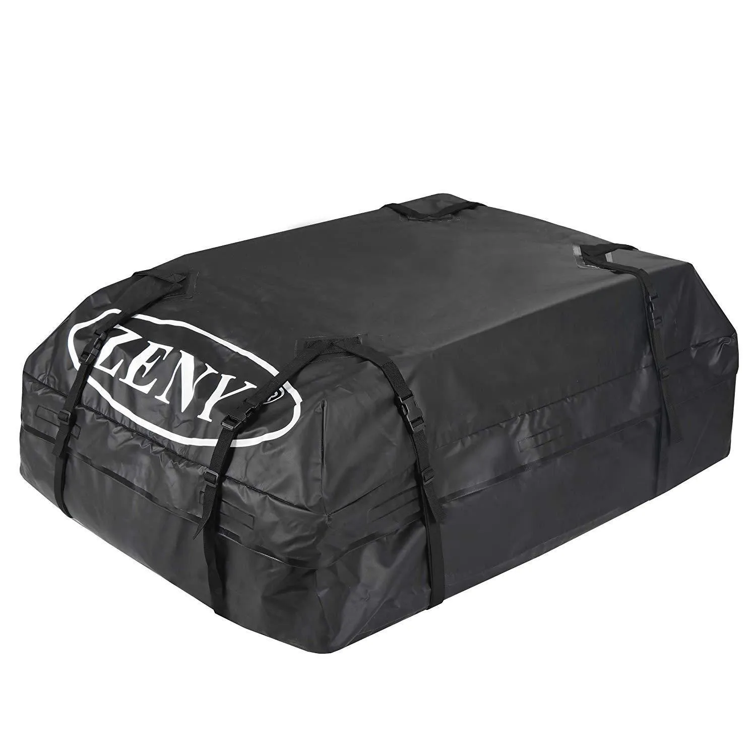 ZENY™ Rooftop Cargo Carrier Bag, 15 Cubic Feet，Universal Waterproof Traveling Roof Top Car Bag